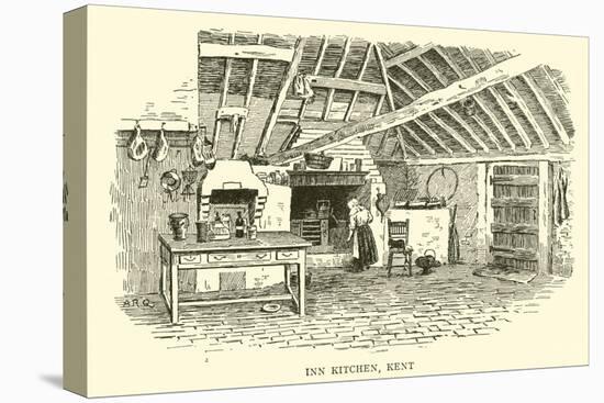Inn Kitchen, Kent-Alfred Robert Quinton-Premier Image Canvas