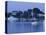 Inner Harbour, Edgar Town, Martha's Vineyard, Massachusetts, USA-Walter Bibikow-Premier Image Canvas