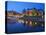 Inner Harbour with the Empress Hotel at Night, Victoria, Vancouver Island, British Columbia, Canada-Martin Child-Premier Image Canvas