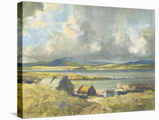 Innish Free, County Donegal-Maurice Wilks-Stretched Canvas