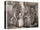 Innocence Betrayed, or the Journey to London, Plate I of the Harlot's Progress, 1732-William Hogarth-Premier Image Canvas