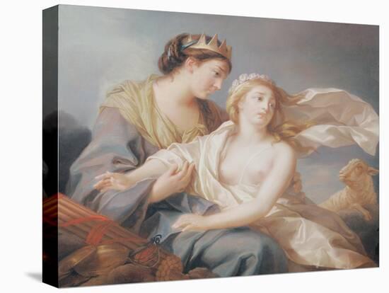 Innocence Takes Refuge in the Arms of Justice-Elisabeth Louise Vigee-LeBrun-Premier Image Canvas