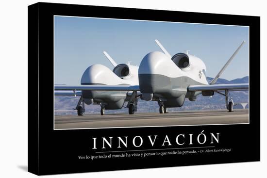 Innovación. Cita Inspiradora Y Póster Motivacional-null-Premier Image Canvas