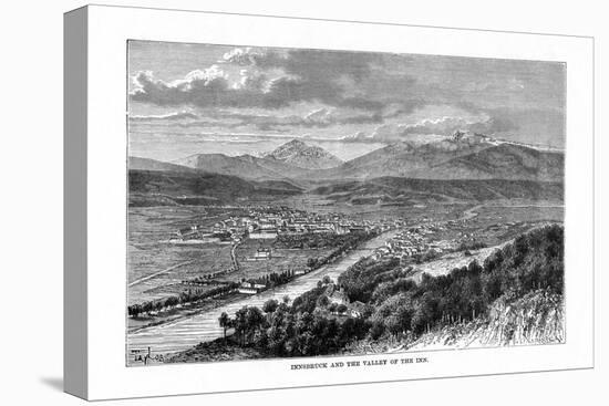 Innsbruck and the Valley of the River Inn, Austria, 1879-C Laplante-Premier Image Canvas