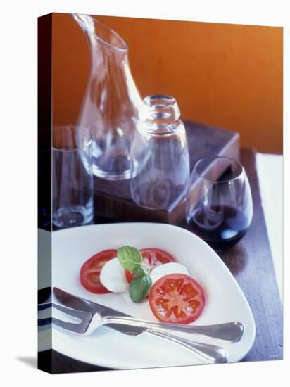 Insalata Caprese (Tomato with Mozzarella and Basil)-Alexandra Grablewski-Premier Image Canvas