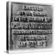 Inscription on the Monument to David Livingstone, Zambia, Africa, Late 19th or Early 20th Century-null-Premier Image Canvas