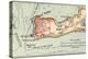 Inset Map of Key West Island, Florida-Encyclopaedia Britannica-Stretched Canvas
