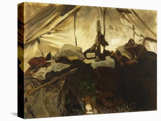 Inside a Tent in the Canadian Rockies-John Singer Sargent-Premier Image Canvas