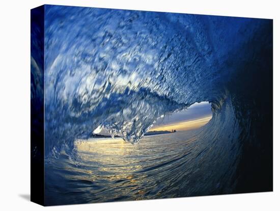 Inside Breaking Ocean Wave-David Pu'u-Premier Image Canvas