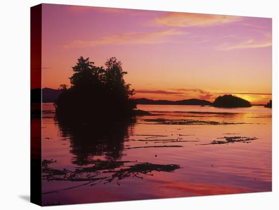 Inside Passage, Vancouver Island Sunset Scenic, B.C.-Stuart Westmorland-Premier Image Canvas