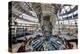 Inside the Dome of the Reichstag Building, Berlin, Germany-null-Stretched Canvas