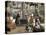 Inside View of a Hut Built by the Mennonist Settlers in Kansas. United States.-Tarker-Premier Image Canvas