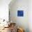 Inspirational Quote By Anne Sexton On Earthy Blue Background-nagib-Stretched Canvas displayed on a wall