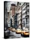 Instants of NY Series - NYC Yellow Taxis / Cabs on Broadway Avenue in Manhattan - New York City-Philippe Hugonnard-Premier Image Canvas