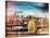 Instants of NY Series - Police Emergency Call Box on Walkway of Brooklyn Bridge-Philippe Hugonnard-Premier Image Canvas