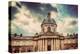 Institut De France in Paris. Famous Cupola, Dome of the Building against Clouds.-Michal Bednarek-Premier Image Canvas