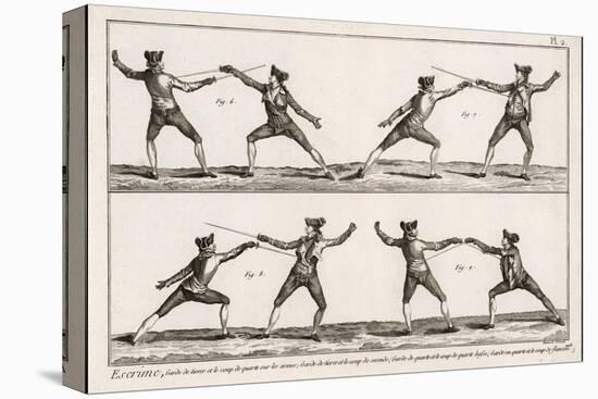 Instruction in the Art of Fencing. 2 of 9-null-Premier Image Canvas