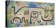 Insula Dulcamara-Paul Klee-Stretched Canvas