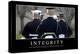 Integrity: Inspirational Quote and Motivational Poster-null-Premier Image Canvas