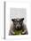 Intelligent Sheep-Fab Funky-Stretched Canvas