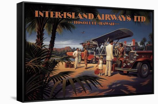 Inter-Island Airways-Kerne Erickson-Stretched Canvas