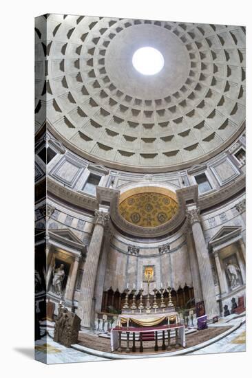 Interior Church of St. Mary of the Martyrs and Cupola Inside the Pantheon-Stuart Black-Premier Image Canvas