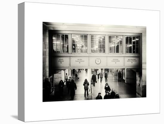 Interior Corridors with an Original Skylight in the Grand Central Terminal - Manhattan - New York-Philippe Hugonnard-Stretched Canvas