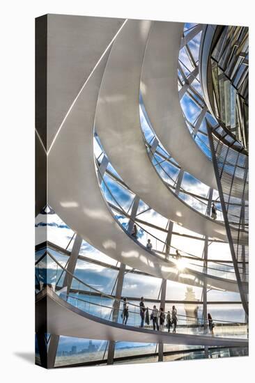 Interior, Dome, Reichstag, Berlin, Germany-Sabine Lubenow-Premier Image Canvas