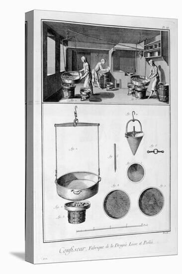 Interior of a Confectioner, 1751-1777-Denis Diderot-Premier Image Canvas