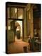 Interior of a Dutch House-Pieter de Hooch-Premier Image Canvas