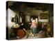 Interior of a Larder with Women Cleaning Game, 1852-Hubertus van Hove-Premier Image Canvas