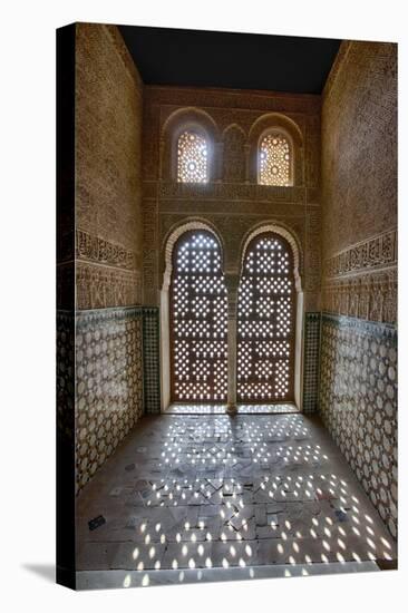 Interior of Alhambra Palace in Granada, Spain-Julianne Eggers-Premier Image Canvas