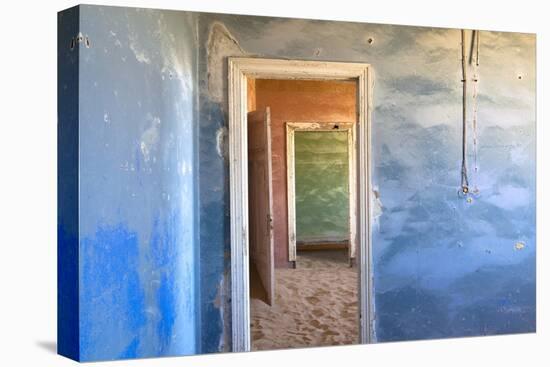 Interior of Building Slowly Being Consumed by the Sands of the Namib Desert-Lee Frost-Premier Image Canvas