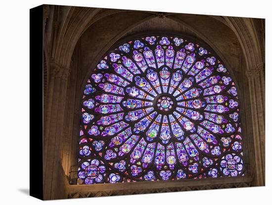 Interior of Notre Dame Cathedral, Paris, France-Jim Zuckerman-Premier Image Canvas