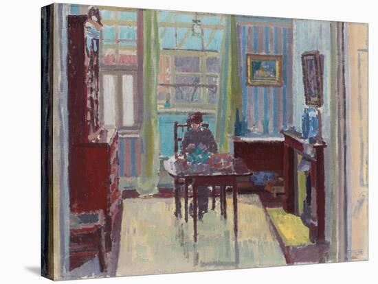 Interior of Room at 6 Cambrian Road, Richmond, 1914-Spencer Frederick Gore-Premier Image Canvas