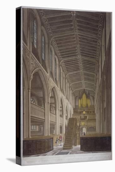 Interior of St Margaret's Church, Westminster, London, 1804-George Hawkins-Premier Image Canvas