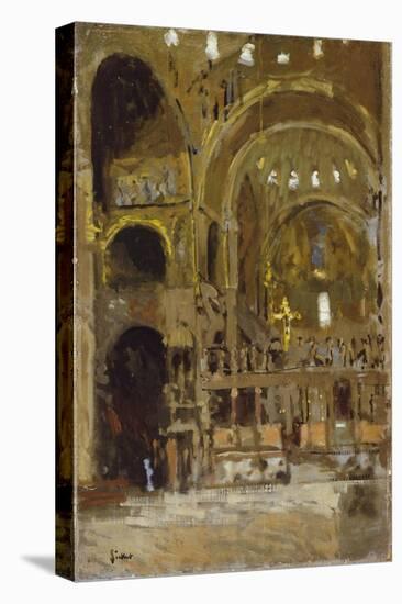 Interior of St Mark's, Venice-Walter Richard Sickert-Premier Image Canvas