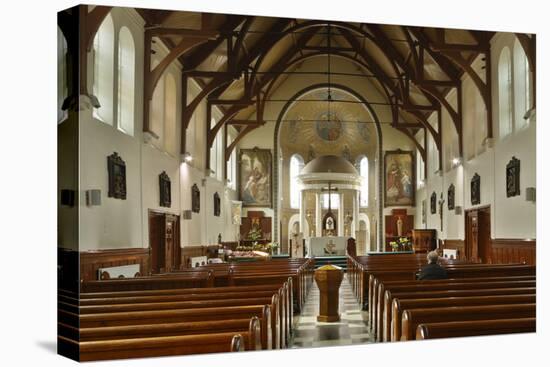 Interior of St Marys Catholic Church, Belfast, Northern Ireland, 2010-Peter Thompson-Premier Image Canvas