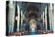 Interior of the Basilica of San Miniato Al Monte, Florence, Italy-Peter Thompson-Premier Image Canvas