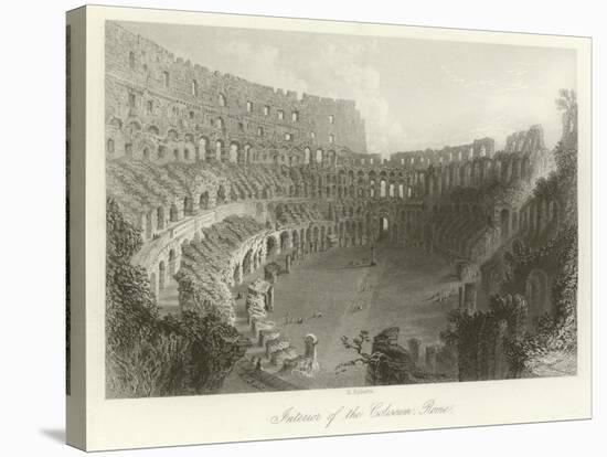 Interior of the Coliseum, Rome-null-Premier Image Canvas