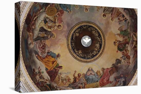 Interior of the Dome of St Isaac's Cathedral, St Petersburg, Russia, 2011-Sheldon Marshall-Premier Image Canvas