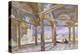 Interior of the Dome of the Chain Looking North, Jerusalem-John Fulleylove-Premier Image Canvas