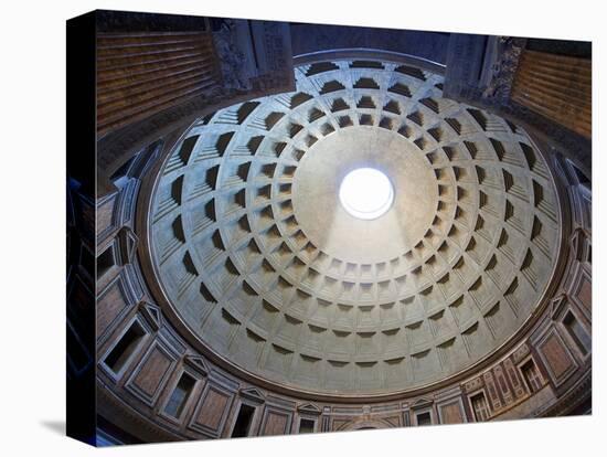Interior of the dome on the Pantheon in Rome-Sylvain Sonnet-Premier Image Canvas