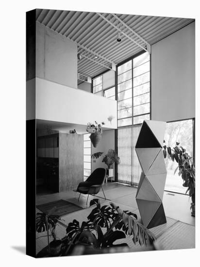 Interior of the Home of Designer Charles Eames-null-Premier Image Canvas
