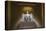 Interior of the Lincoln Memorial Lit Up at Night-Michael Nolan-Premier Image Canvas