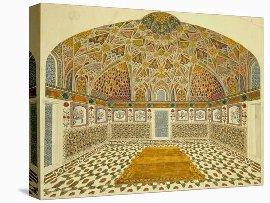 Interior of the Mausoleum of Itimad-Ud Daula, Agra, India-null-Premier Image Canvas