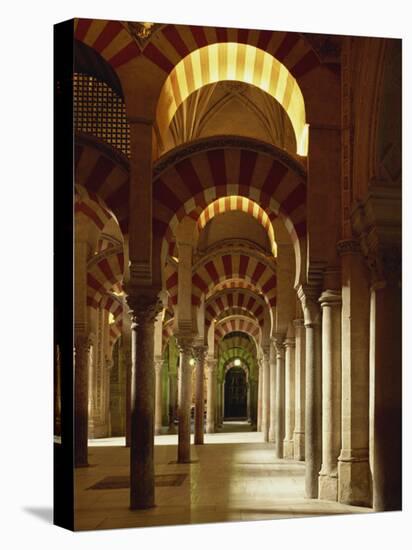 Interior of the Mezquita or Mosque at Cordoba, Cordoba, Andalucia), Spain-Michael Busselle-Premier Image Canvas