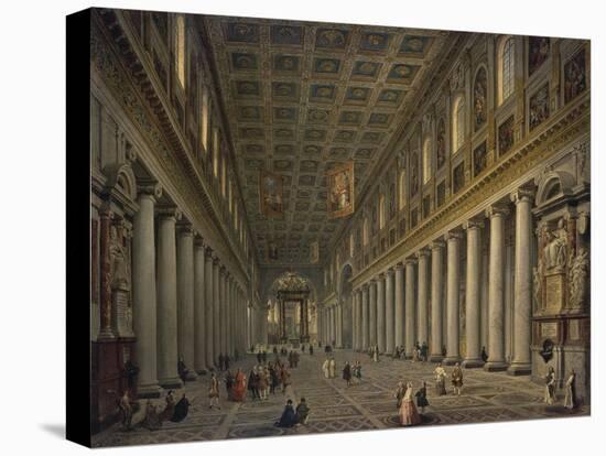Interior of the Santa Maria Maggiore in Rome, 1750S-Giovanni Paolo Panini-Premier Image Canvas