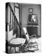 Interior of unemployed man's house in Morgantown, West Virginia, 1935-Walker Evans-Premier Image Canvas