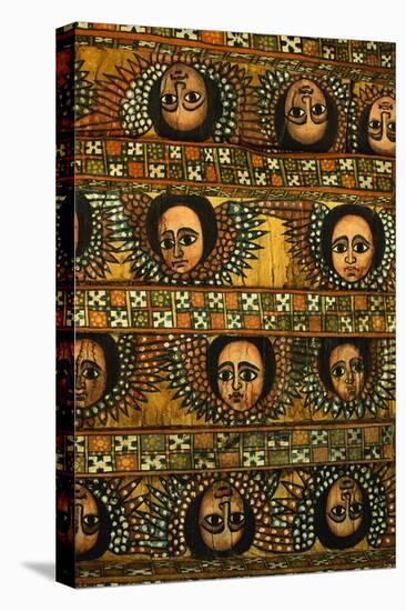 Interior Paintings at the Church of Debre Birhan Selasie-Jon Hicks-Premier Image Canvas